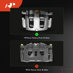 Pair Front Brake Calipers for Ford Explorer Taurus Flex (2011-2019)