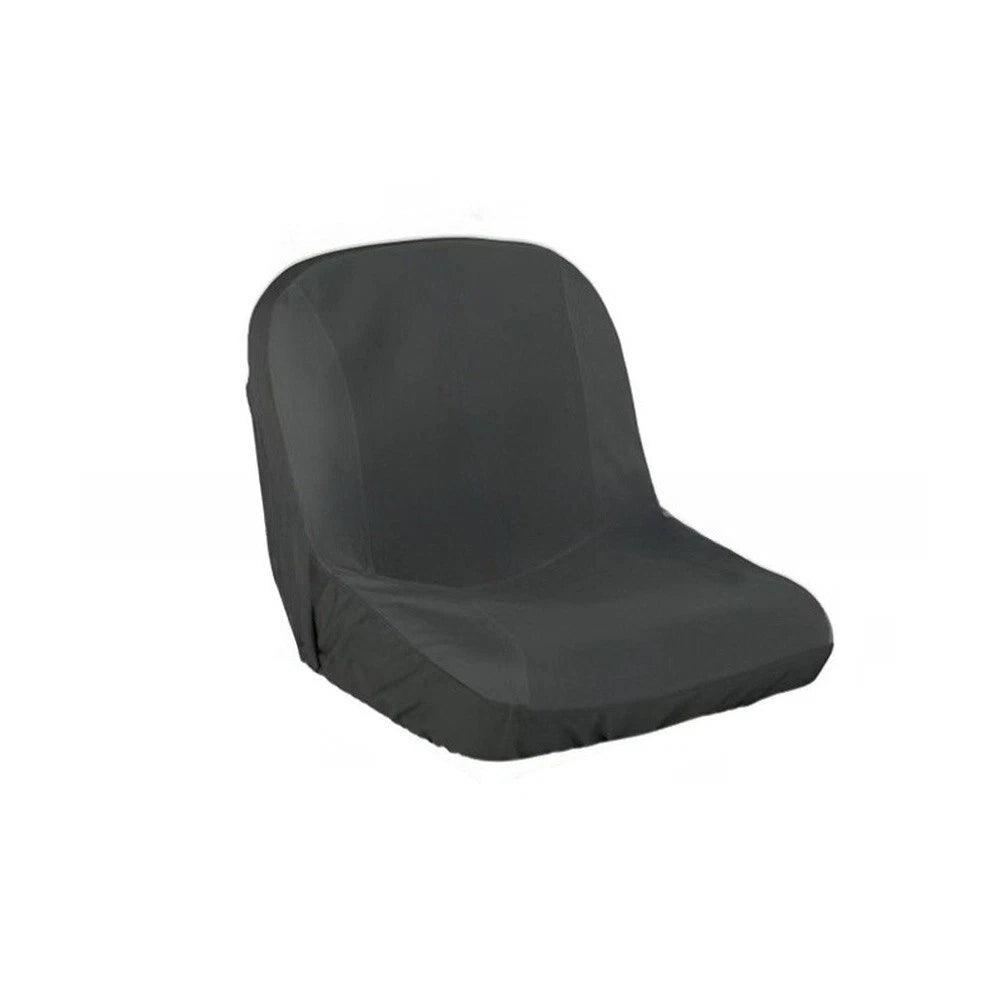 Outdoor Seat Cover for Lawn Mowers Tractors ATVs Black M/L Size