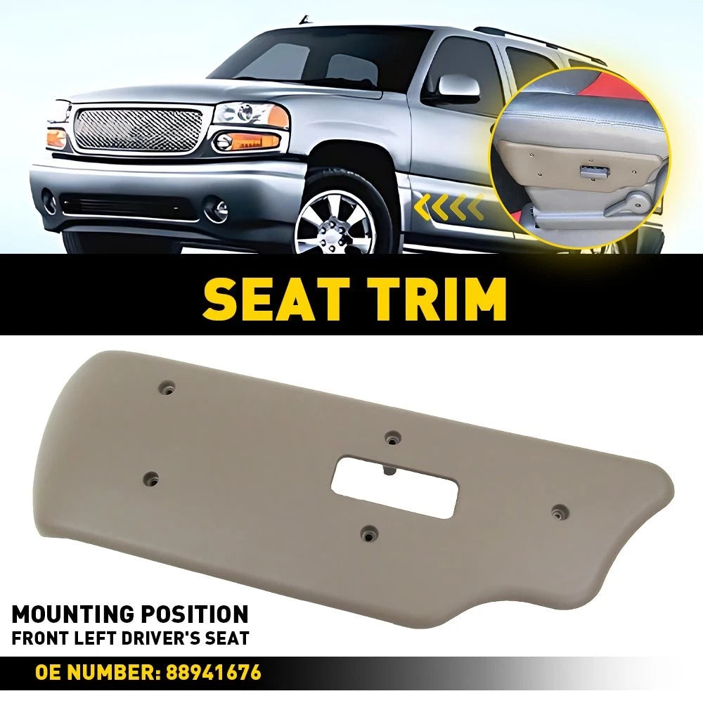 Seat Switch Bezel Cover for GM SUV & Truck (2003–2007) 88941676 Tan