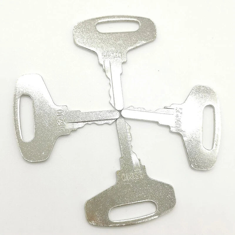 Set of 4 Ignition Keys 55240 66711-55140 for Kubota B20 B5100 B6100 B7100 B7200 B8200