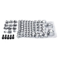 Chrome Topper Bolt Cap Cover for Harley Softail Fatboy Twin Cam (2007–2013)