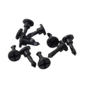 10x Engine Cover Trim Fixing Bolt Clips for Audi Volkswagen 1.8L (N90801101)