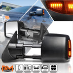 Set of 2 Extendable Power Heated Towing Mirrors for Tundra (2007–2016)