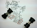 Leaf Spring Bushing for EZGO TXT, Club Car DS (1012303, 1015583)