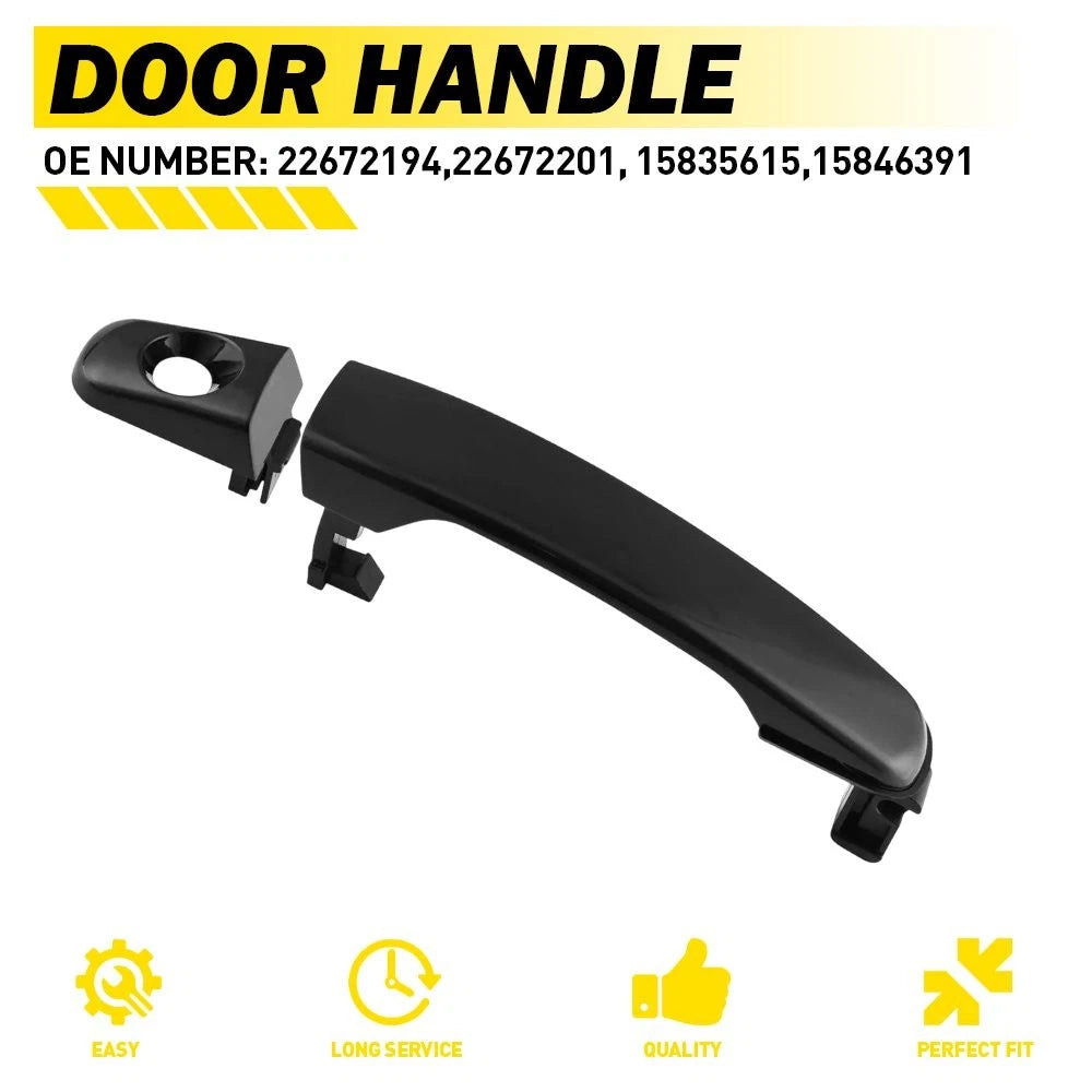 Front Driver Side Exterior Door Handle for Chevy Equinox (2005–2012) 15846391