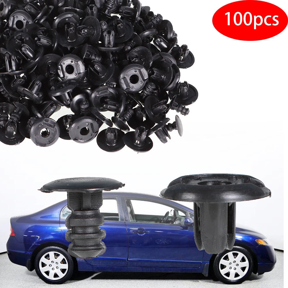 100 Pcs Bumper Rivets for Honda Accord
