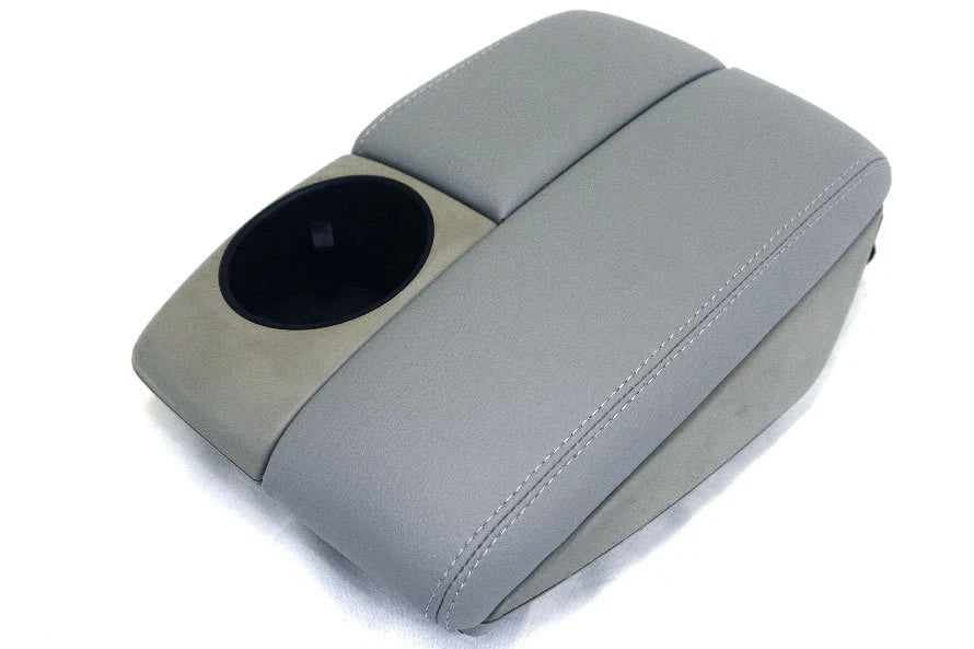 Leather Synthetic Center Console Armrest Cover for Audi Q7 (2007–2015)