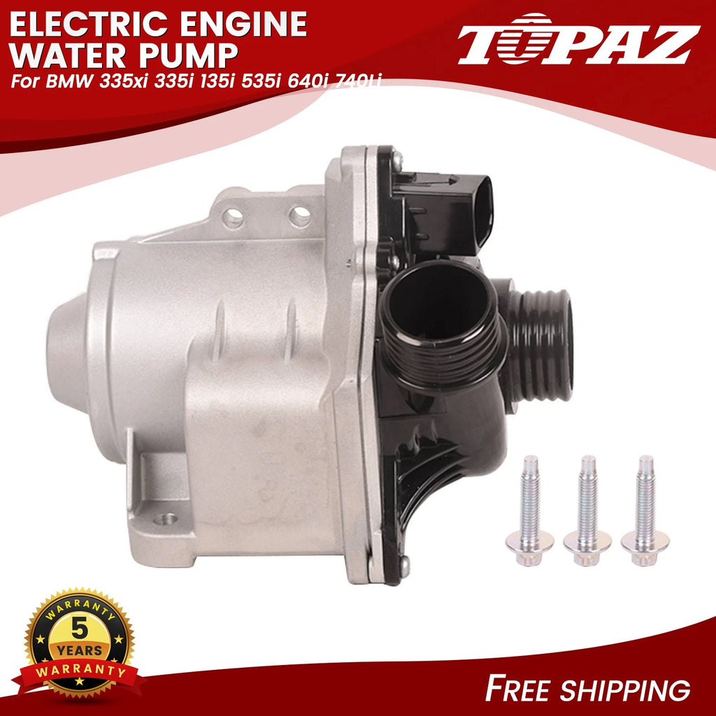 Electric Engine Water Pump for BMW 335xi 335i 135i 535i (2007–2013)