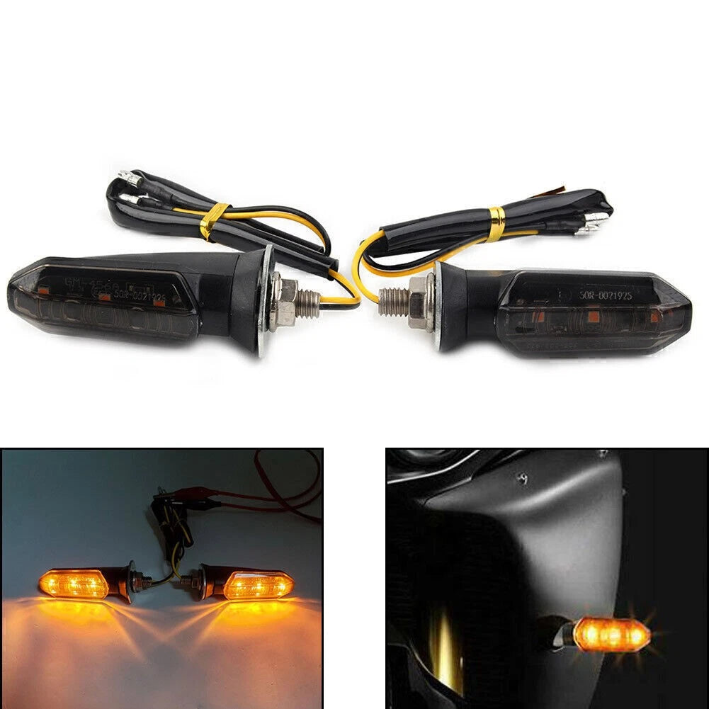 LED Turn Signal Indicator Blinker Light for Universal Motorcycle (All Years)