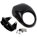 Black Headlight Fairing Mask for Harley Sportster XL 1200/883 (2004–2023)
