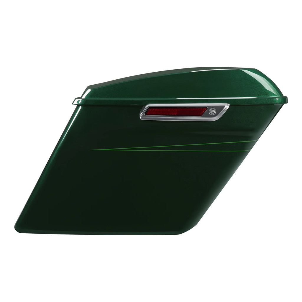 5" Extended Saddlebags for Harley Electra Glide (2014–2023) Deep Jade Pearl