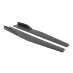 74.5cm Carbon Fiber Side Skirt Rocker Diffuser Spoiler for UK Cars
