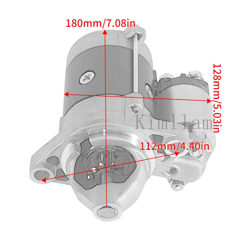 Starter for Honda GX690H GX630R GX660R GX630RH GX630H GX660RH (2005–2023) 31200-Z6L-003