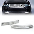 Silver Front Bumper Grilles for Land Rover Range Rover L405 (2013-2017)