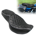 2X Diamond Style Seats for Harley Touring Road King (1997–2007)
