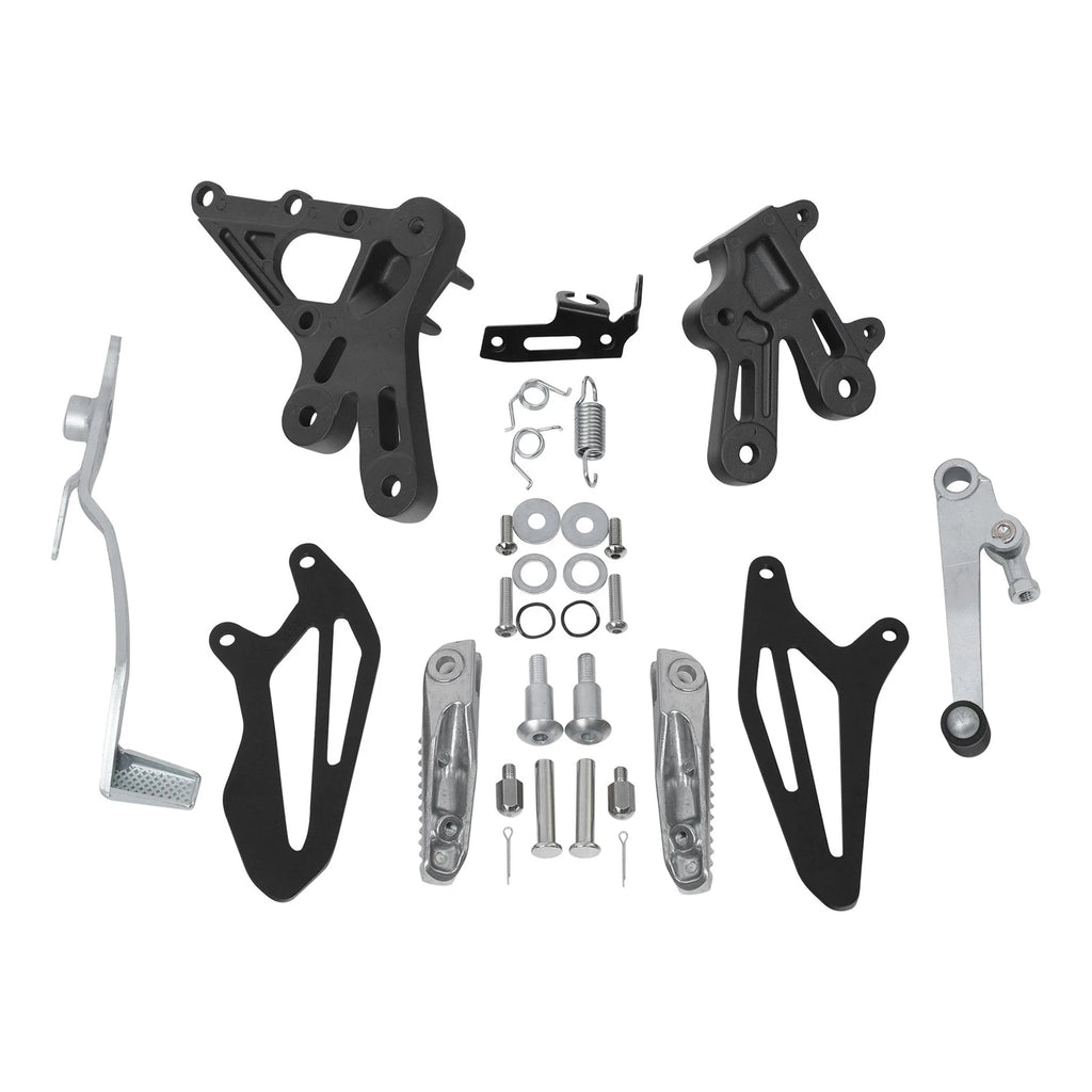 Set of 2 Front Foot Pegs Footrest Pedals for Yamaha YZF-R7 (2022–2024)