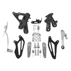 Set of 2 Front Foot Pegs Footrest Pedals for Yamaha YZF-R7 (2022–2024)
