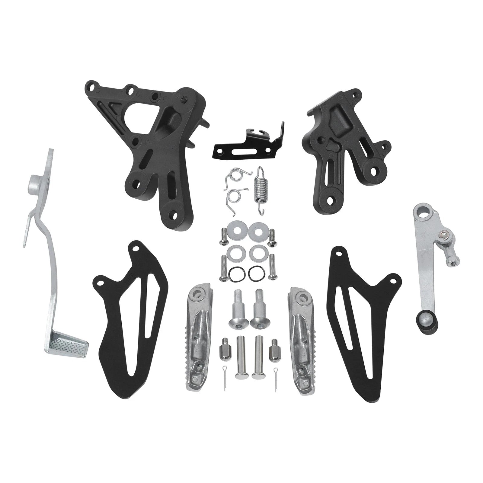 Set of 2 Front Foot Pegs Footrest Pedals for Yamaha YZF-R7 (2022–2024)