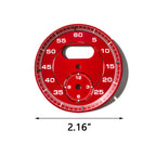 Chrono Dial Gauge Clock for Porsche Cayman 911 Macan Cayenne Boxster (2005-2024)