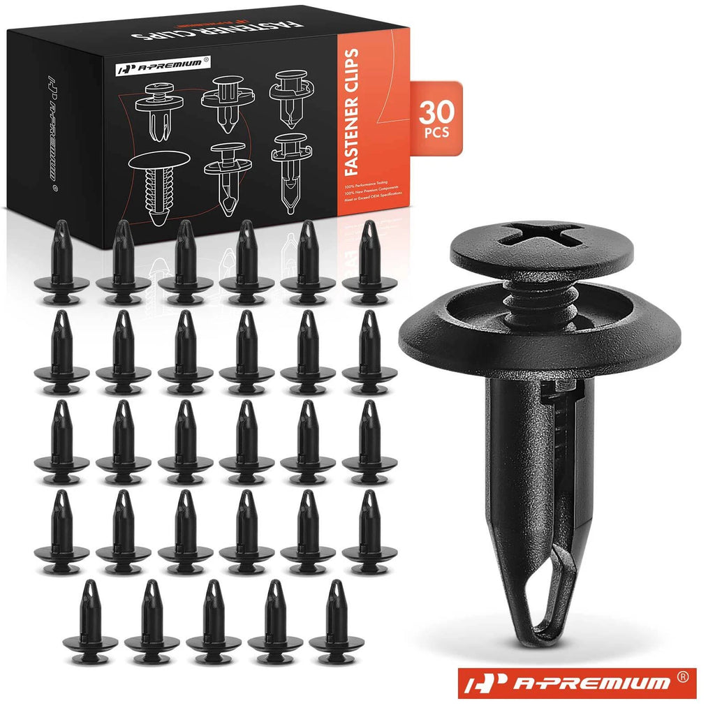30Pcs Nylon Retainer Clips for Ford 