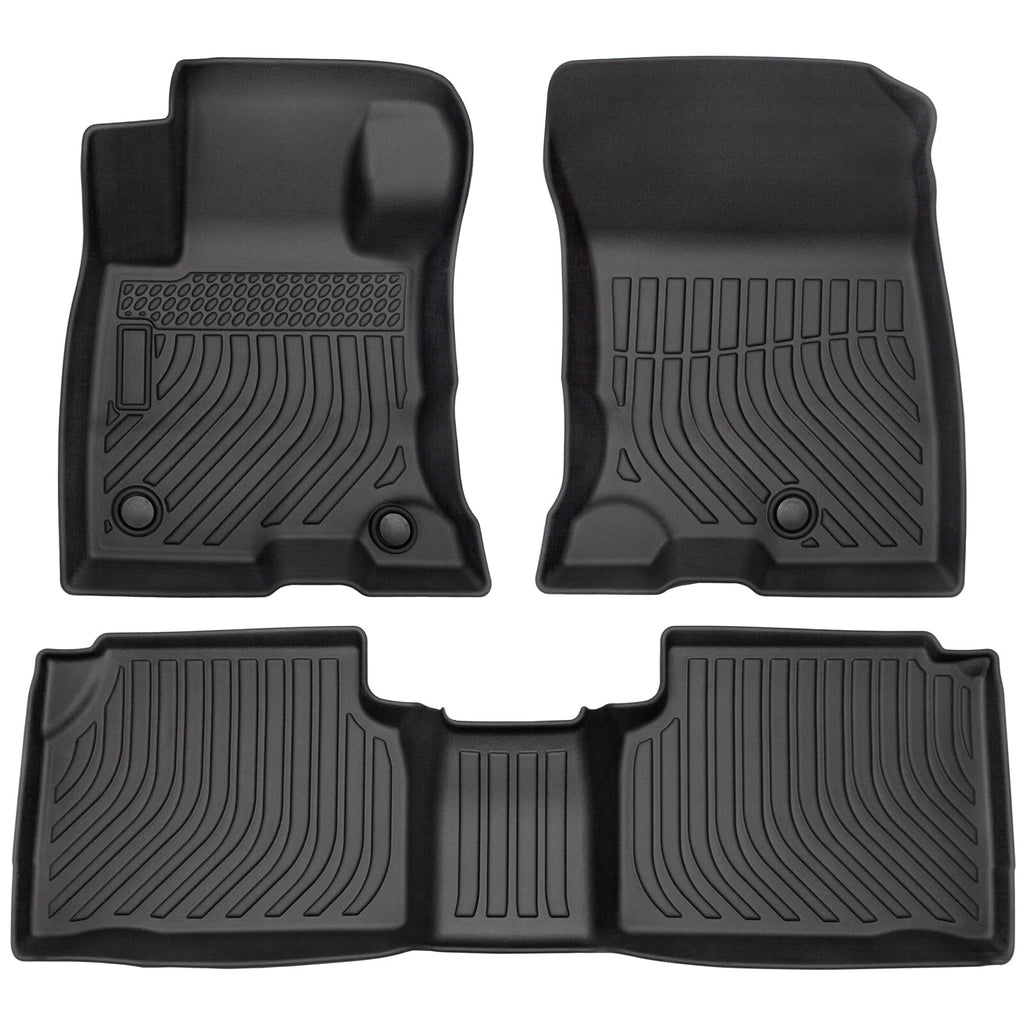 Set of 2 TPE Rubber All Weather Floor Mats for Ford Escape (2020–2024)