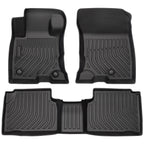 Set of 2 TPE Rubber All Weather Floor Mats for Ford Escape (2020–2024)