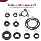 Gaskets & Oil Seals Kit Top & Bottom End for Honda CR80R (1986–1991)