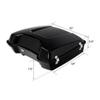 Razor Luggage Trunk Backrest Pad for Harley Electra Glide (1997–2013)