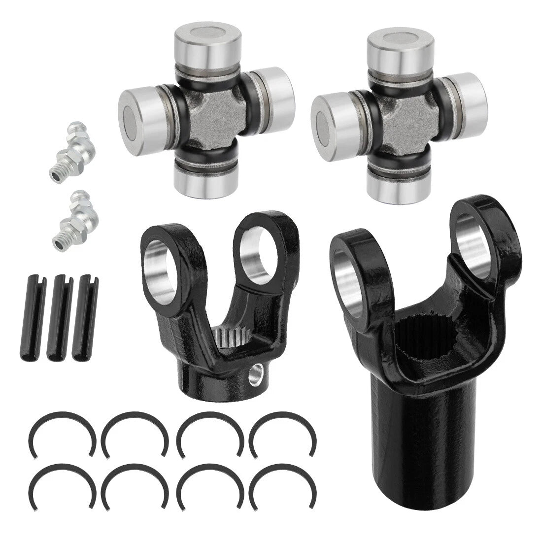 Front Prop Shaft Yoke & U-Joint Kit for Polaris (3260133, 2203704, 3235205, 2203703)