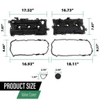 Engine Valve Cover with Gasket for Nissan Murano Quest V6