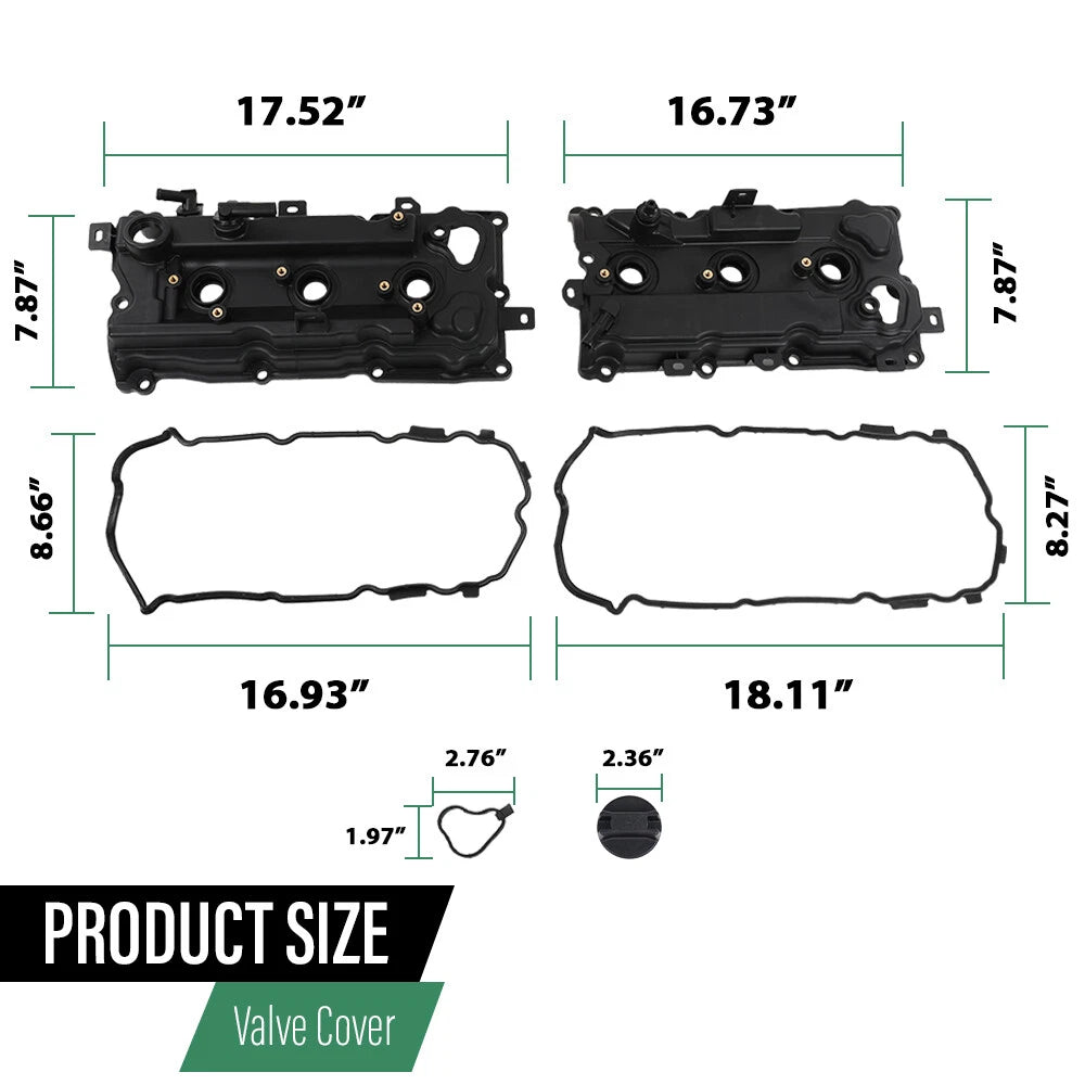 Engine Valve Cover with Gasket for Nissan Murano Quest V6
