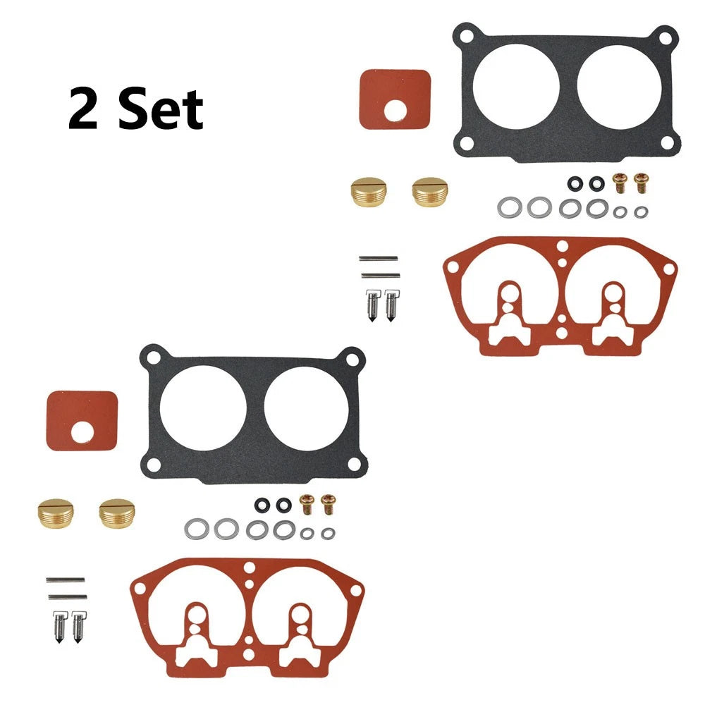 2X Carburetor Carb Kit 6E5-W0093-06-00 for Yamaha Outboard V-4 (N/A)