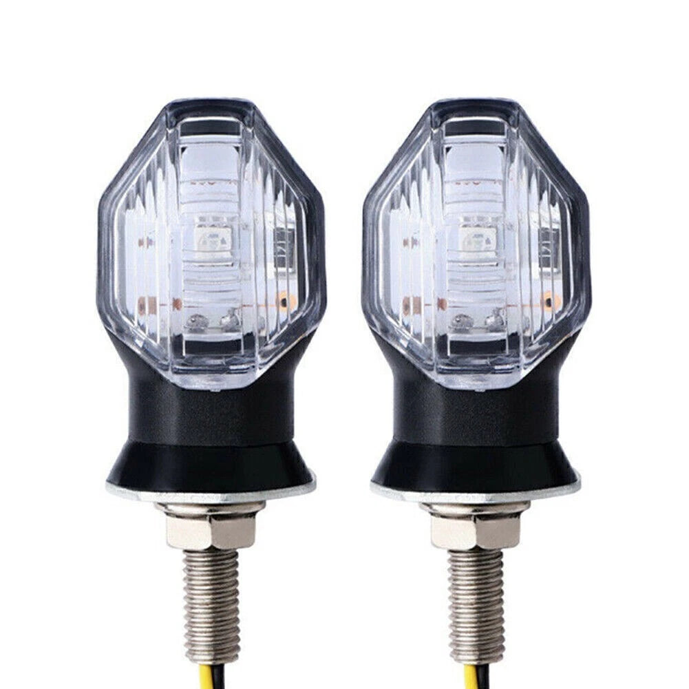 2X LED Turn Signal Lights for Motorcycle Universal 12V