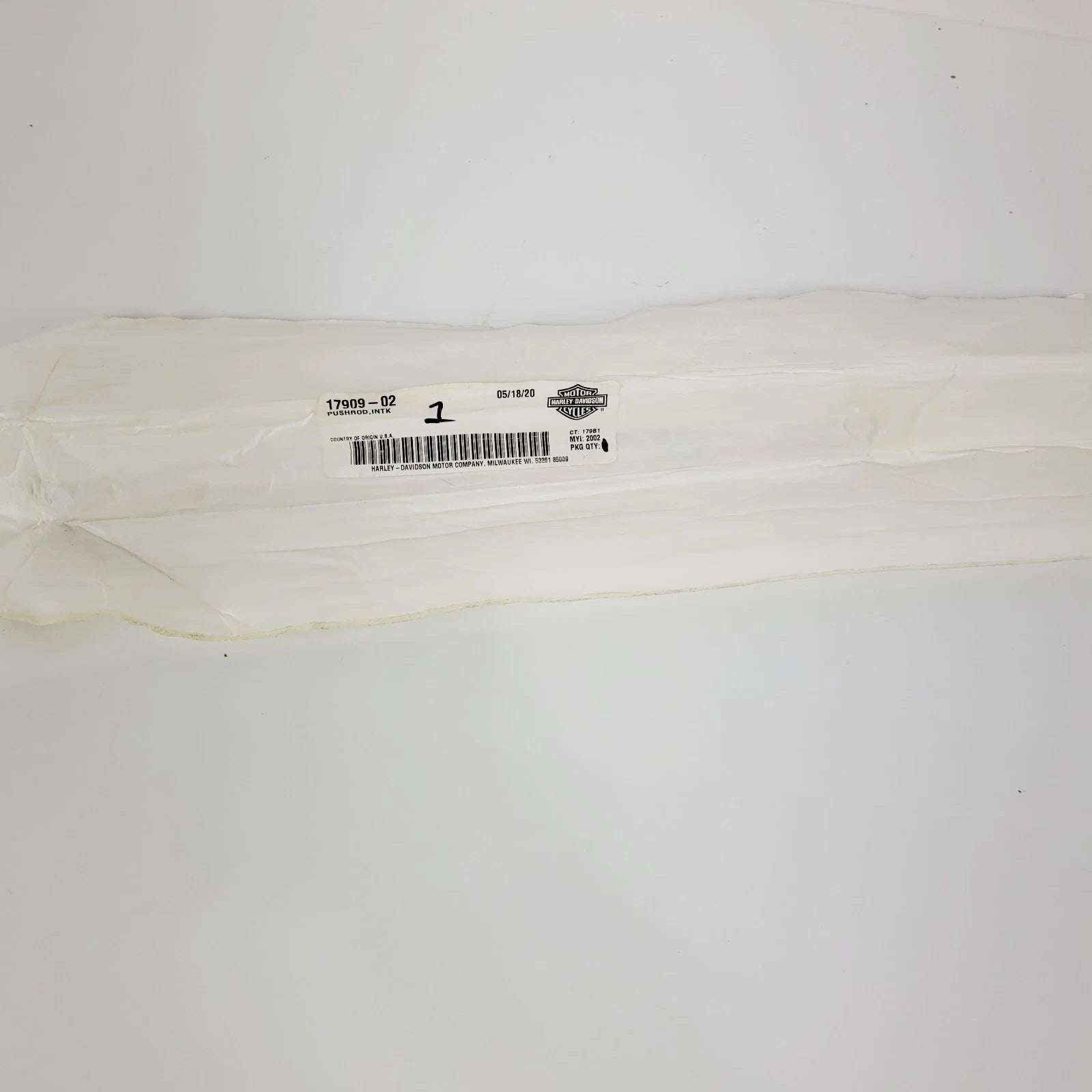 Genuine Intake Pushrod for Harley Davidson Sportster XL1200/883 (2004–2022) 17909-02