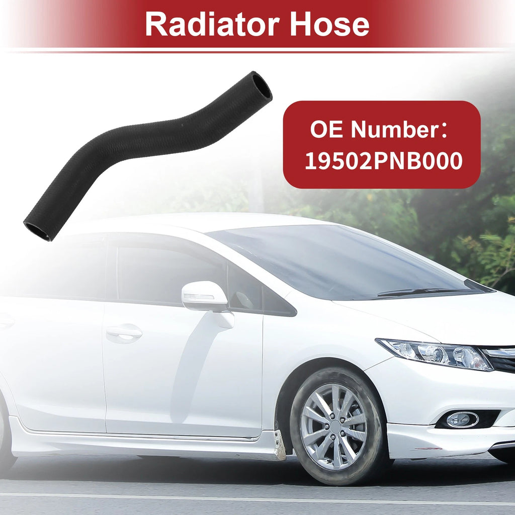 Radiator Hose for Honda CR-V 2.4L (2002–2004) No. 19502PNB000 Rubber Black
