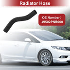 Radiator Hose for Honda CR-V 2.4L (2002–2004) No. 19502PNB000 Rubber Black