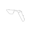 Genuine OEM Front Passenger Right Brake Air Duct for BMW X5 (2000–2006) 51118081616