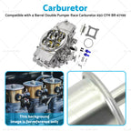 Carburetor 4 Barrel 650 CFM Double Pumper for Race (BR-67199)