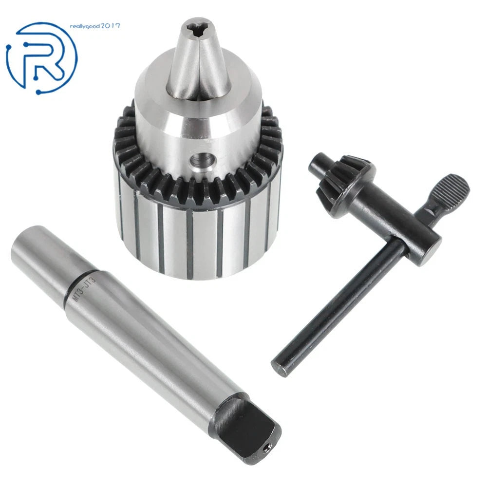 3/4" Heavy Duty Drill Press Chuck for MT3 Taper Machines