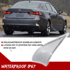 2X Clear Lens Rear Bumper Reflector Light for Lexus IS (2014–2020)