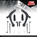 Front Lower Control Arms Tie Rod End Suspension Kit for Honda Odyssey (2011â2017)