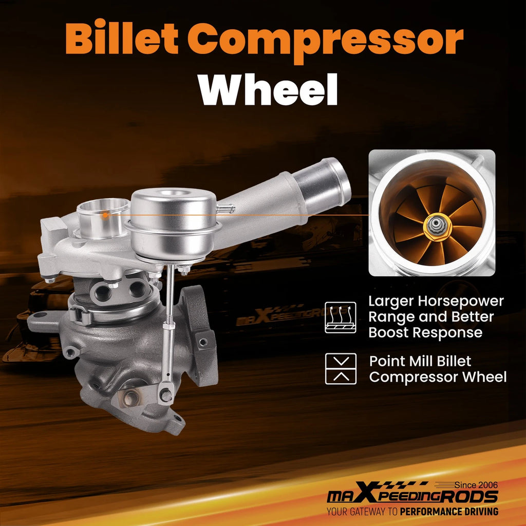 RH Billet Turbo for Ford Explorer Taurus Flex Lincoln MKS MKT (2010-2019)