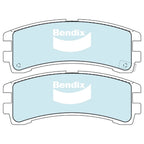 Rear Disc Brake Pad Set for Nissan Pathfinder/Terrano II (1986 - 2000)