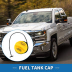 Fuel Filler Cap No. 20915990 for GMC Sierra 1500 (2014–2023)