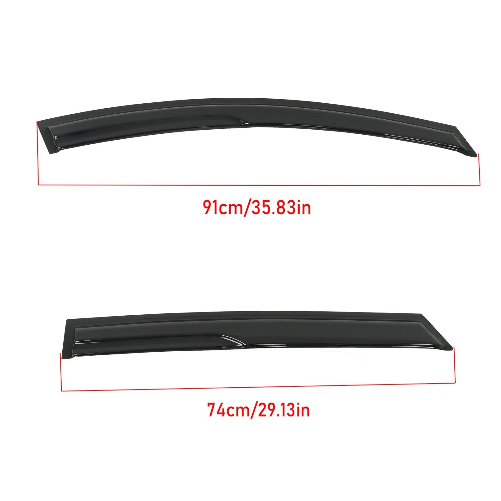 Out-Channel Window Visor Rain Guards for Kia K5 (2021–2024)