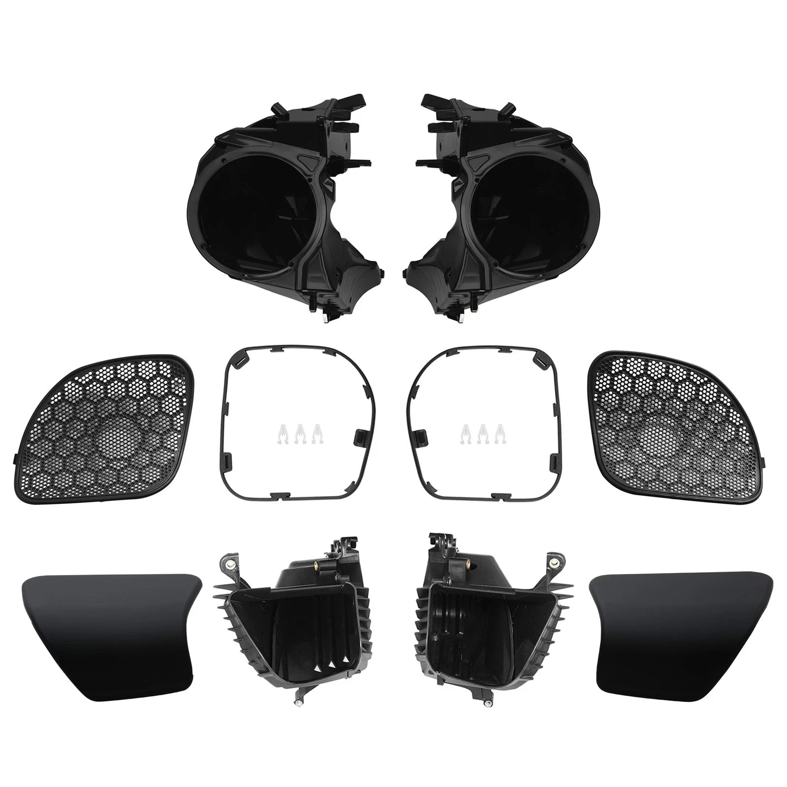 Fairing Storage Glove Box Doors Speaker Grilles for Harley Road Glide (2015–2023)