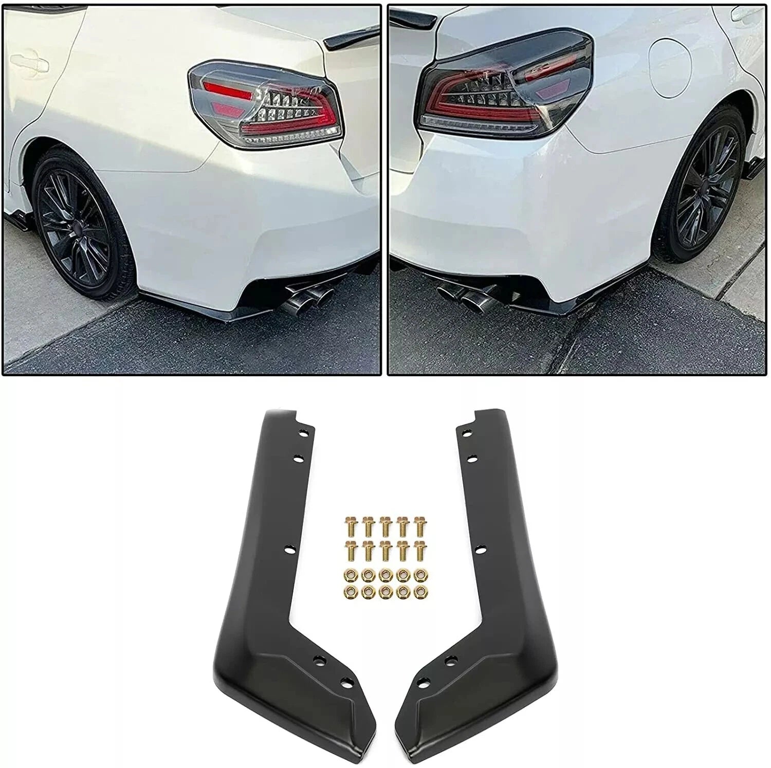 Rear Spat Valance Lip for Subaru WRX STI (2015–2021) Polyurethane