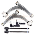 Set of 6 Front Lower Control Arm Tie Rod Ends for Pontiac (2005–2009)