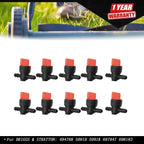 10x Inline Fuel Shut Off Valve for Briggs & Stratton (Various Models)