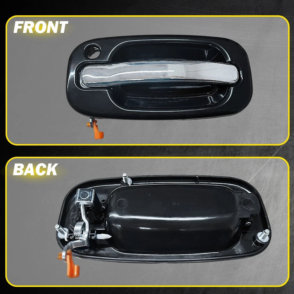 2X Front Outer Door Handles for Chevrolet GMC Silverado Sierra (1999-2006)